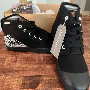 BANGS Onyx High Tops 6.5 Women’s/ 4.5 Men